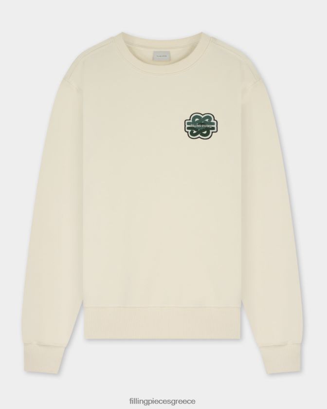 Filling Pieces T28ZLV202 γυναίκες φούτερ gowtu αντίκα λευκό