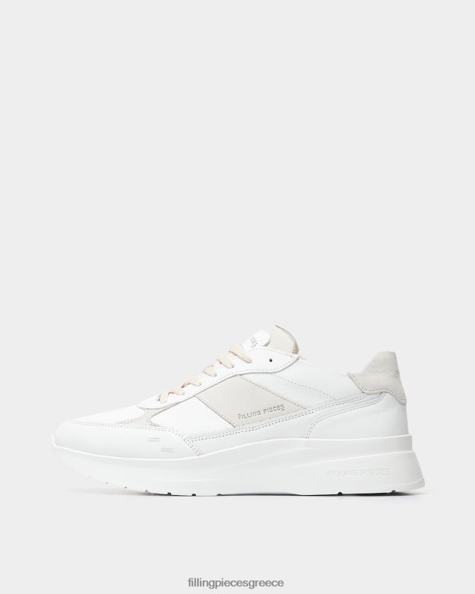 Filling Pieces T28ZLV11 για άνδρες και γυναίκες δρομέας τζετ λευκό & γκρι