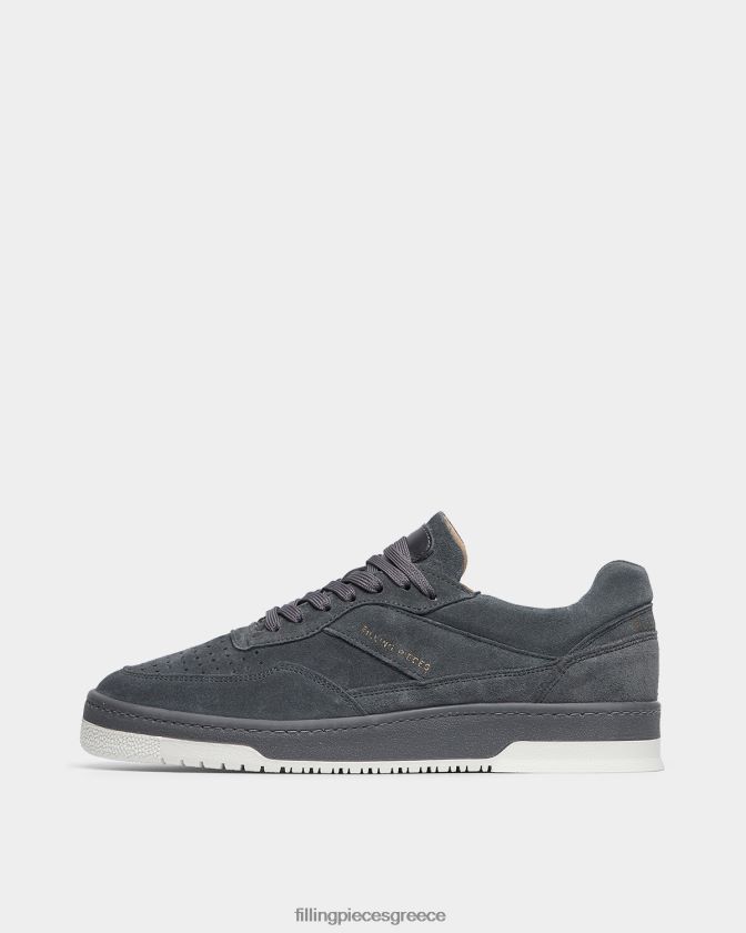 Filling Pieces T28ZLV34 άνδρες άσος σουέτ σκούρο γκρι