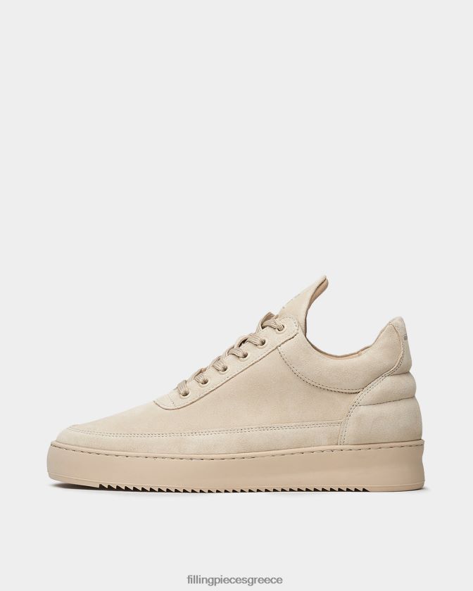 Filling Pieces T28ZLV38 άνδρες σουέτ χαμηλής κορυφής όλα μπεζ
