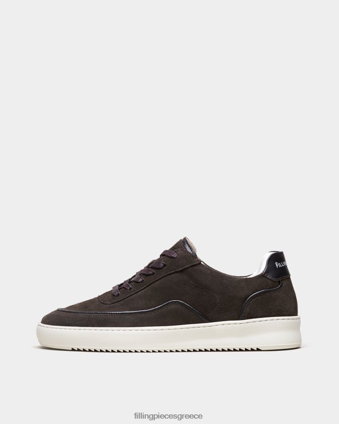 Filling Pieces T28ZLV41 άνδρες mondo σουέντ lux σκούρο καφέ